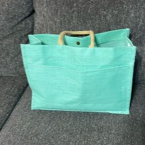 Mint Green Tote Bag